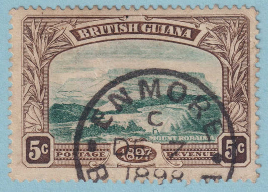 BRITISH GUIANA 154  USED - "ENMORE"  CANCEL - NO FAULTS VERY FINE! - VIB