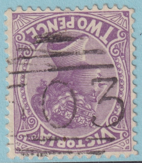 AUSTRALIA VICTORIA MT CLEAR 503 CANCEL POSTMARK RATED (SS)  BY FREEMAN! QQE