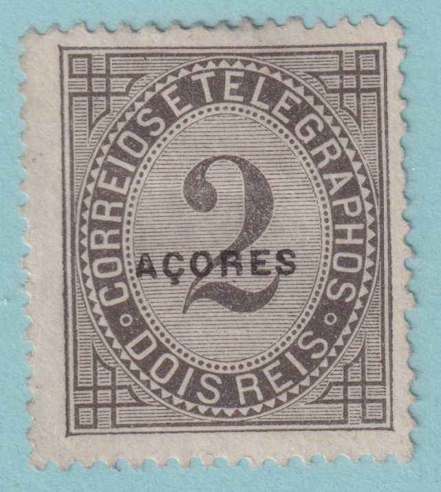AZORES P3 NEWSPAPER STAMP  MINT NO GUM AS ISSUED - NO FAULTS VERY FINE! - VKG