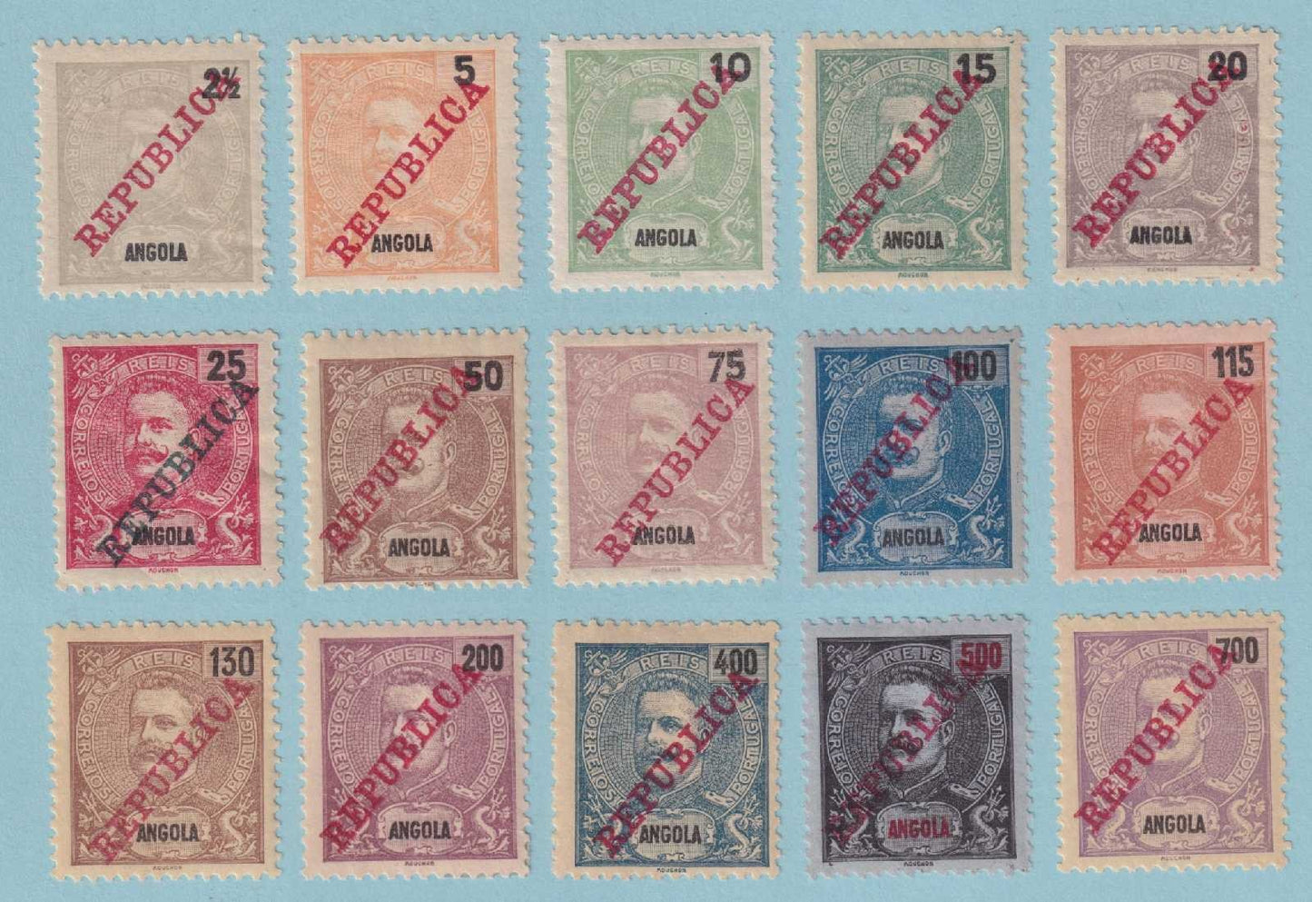 ANGOLA 88 - 102  MINT HINGED OG * SET - NO FAULTS VERY FINE! - M503