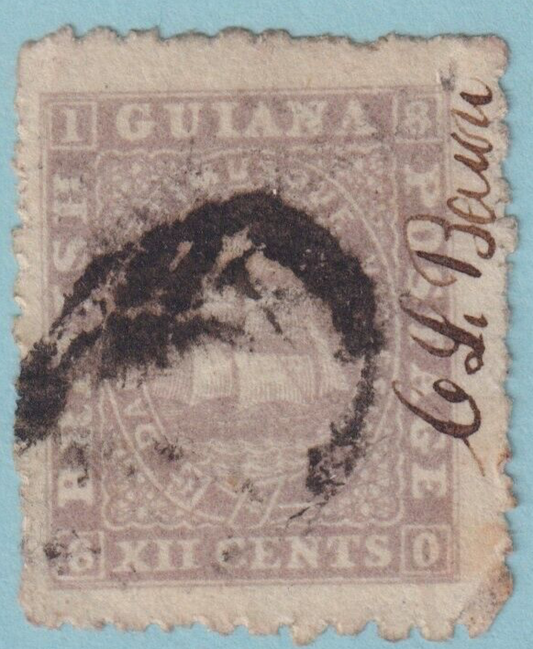 BRITISH GUIANA 34 USED USED NO FAULTS VERY INTERESTING! JKA