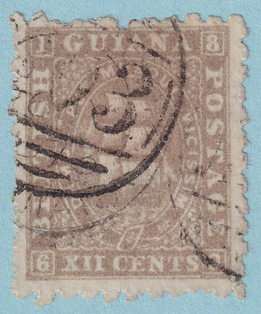 BRITISH GUIANA 54 USED  NO FAULTS VERY FINE! MIC