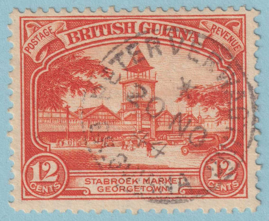 BRITISH GUIANA 215  USED - "BETERVERWAGTING" CANCEL - NO FAULTS VERY FINE! - JIB