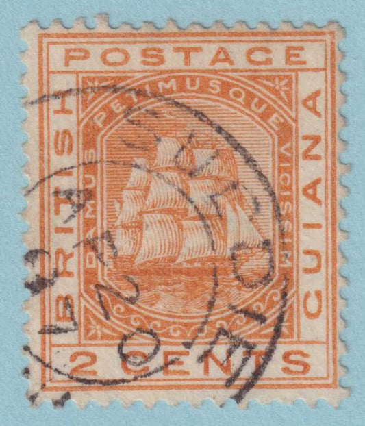 BRITISH GUIANA 108  USED - "SUDDIE" CANCEL - NO FAULTS VERY FINE! - PWG