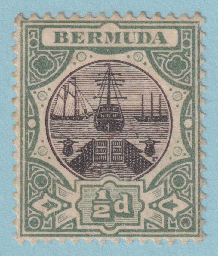 BERMUDA 28  MINT HINGED OG * NO FAULTS VERY FINE! - RFX