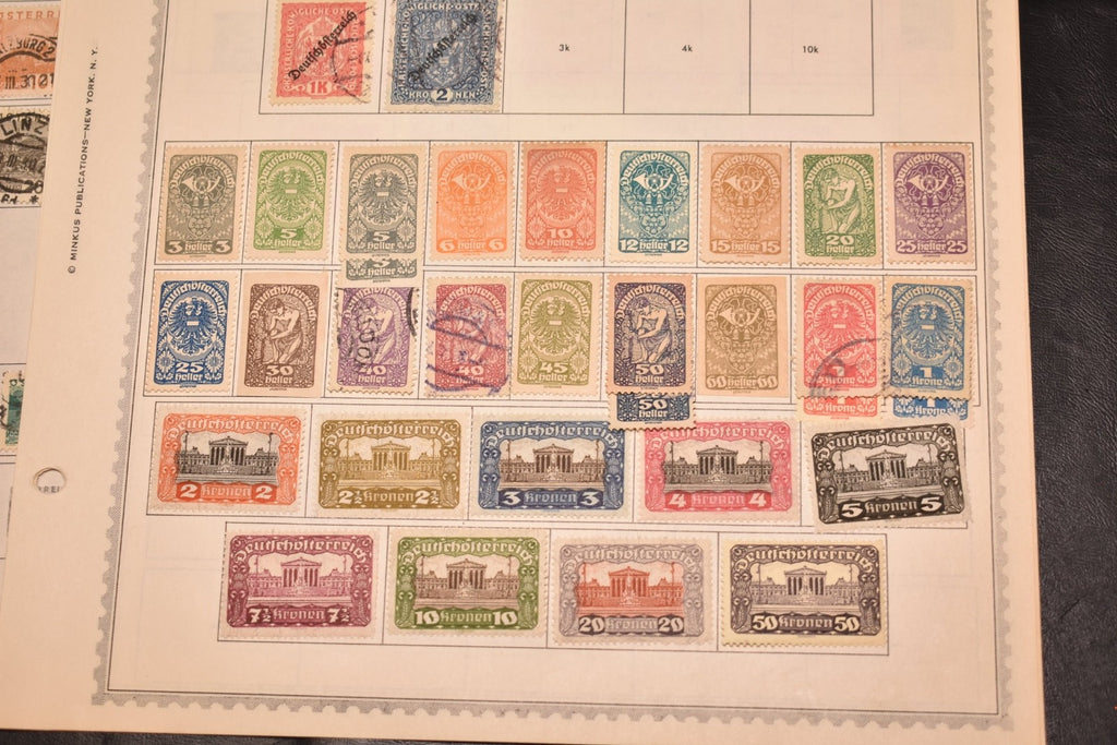 AUSTRIA - STRONG MINT AND USED COLLECTION ON ALBUM PAGES - BIN GAB