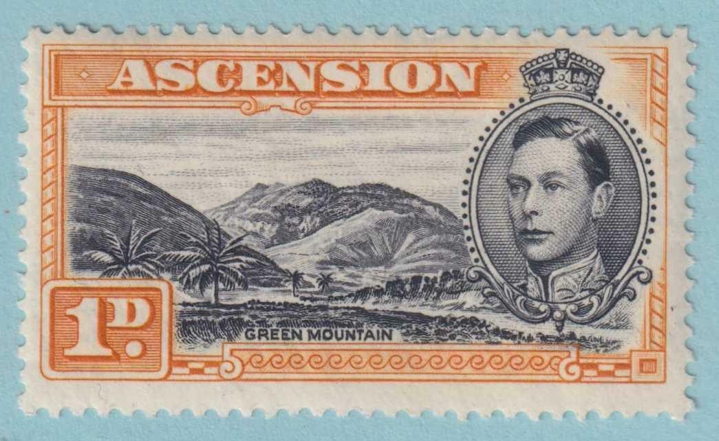 ASCENSION ISLAND 41Ac  MINT HINGED OG * PERF 13.5 - NO FAULTS VERY FINE! - TSR