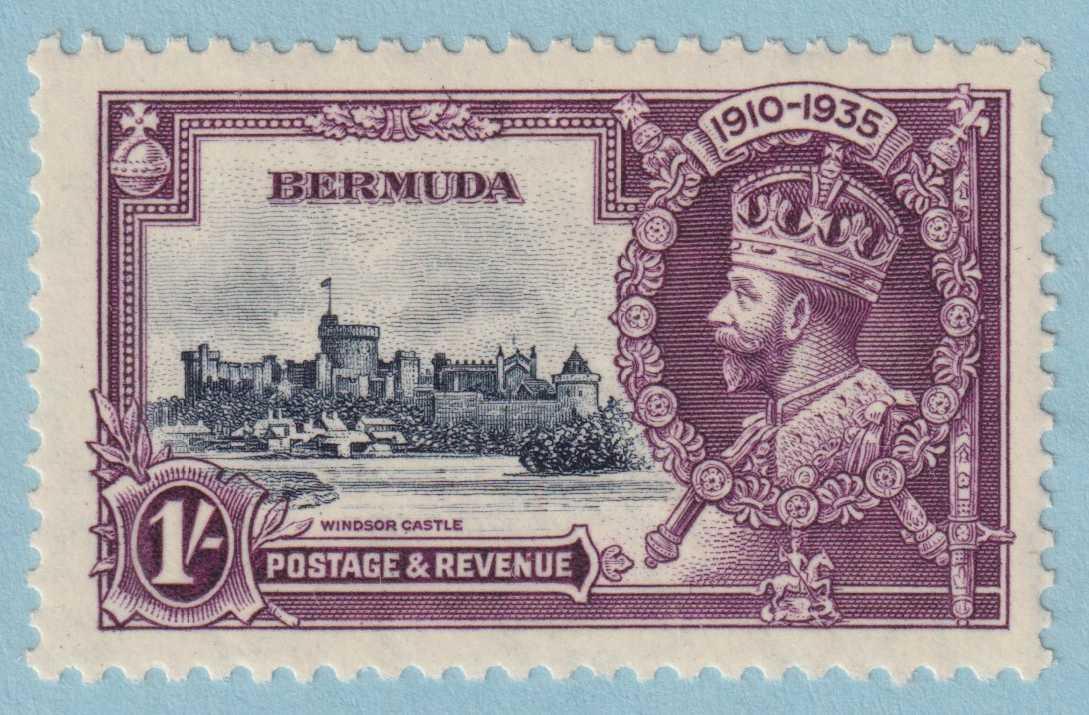 BERMUDA 103  MINT HINGED OG * NO FAULTS EXTRA FINE! - VARIETY CHAPEL DOT - AXH