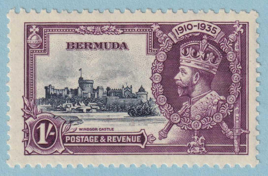 BERMUDA 103  MINT HINGED OG * NO FAULTS EXTRA FINE! - VARIETY CHAPEL DOT - AXH