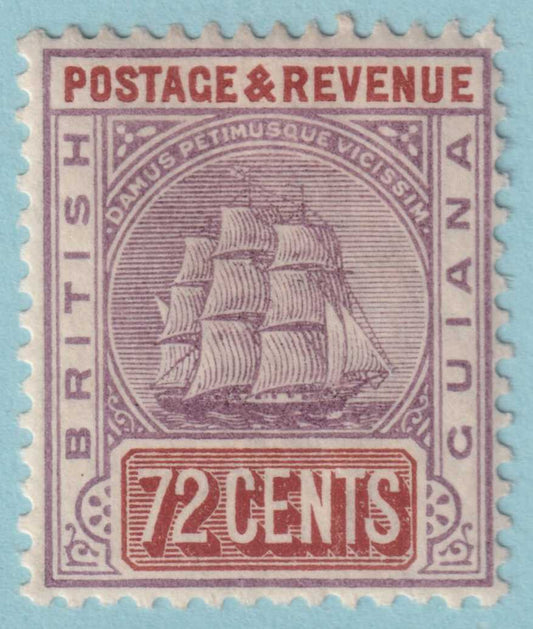 BRITISH GUIANA 146  MINT HINGED OG * NO FAULTS VERY FINE! - KCR