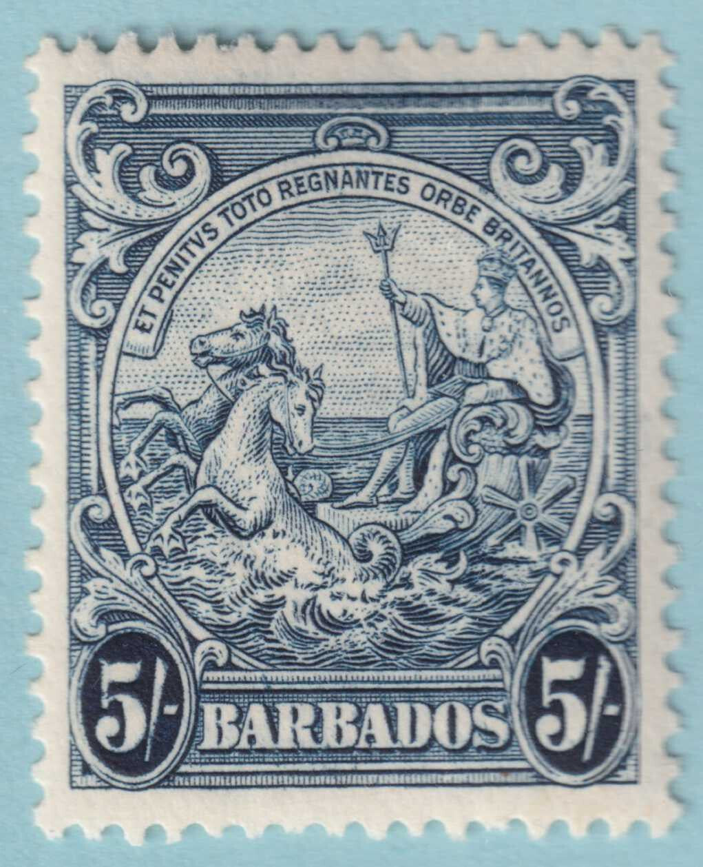 BARBADOS 201A  MINT HINGED OG * NO FAULTS VERY FINE! - LJT