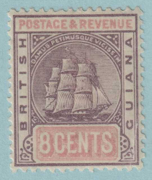 BRITISH GUIANA 139  MINT HINGED OG * NO FAULTS EXTRA FINE! - VHP