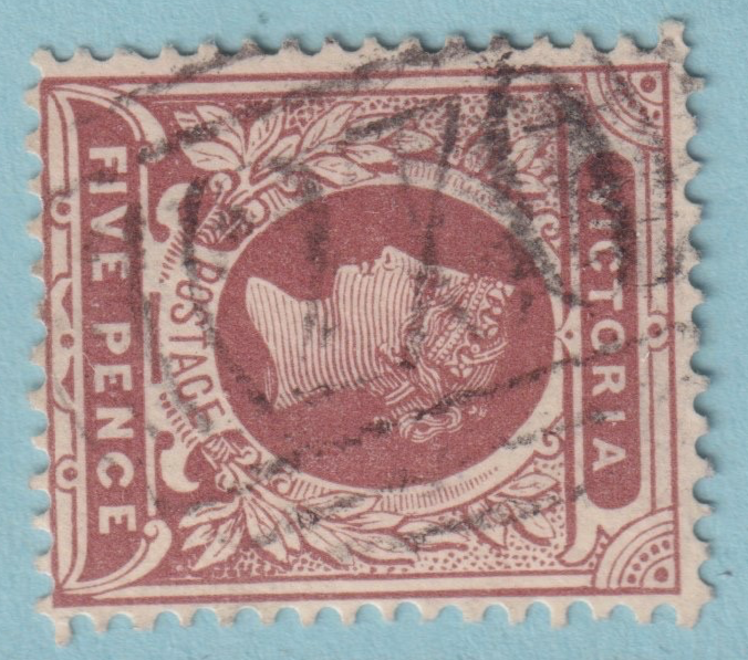 AUSTRALIA VICTORIA DEEP LEAD 270 CANCEL POSTMARK RATED (SS) BY FREEMAN! NDK