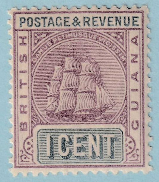 BRITISH GUIANA 130  MINT HINGED OG * NO FAULTS VERY FINE! - ZDO