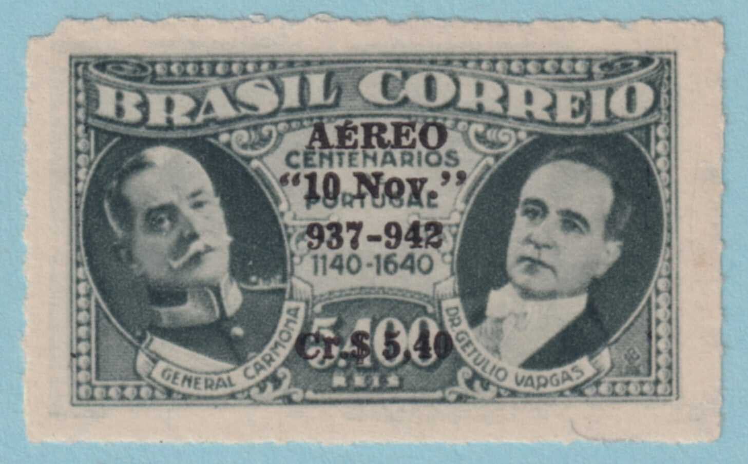 BRAZIL C47 AIRMAIL  MINT HINGED OG * NO FAULTS VERY FINE! - CZQ