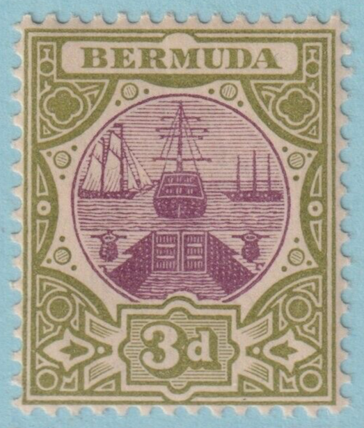 BERMUDA 30 MINT NEVER HINGED OG ** NO FAULTS VERY FINE! - PYF
