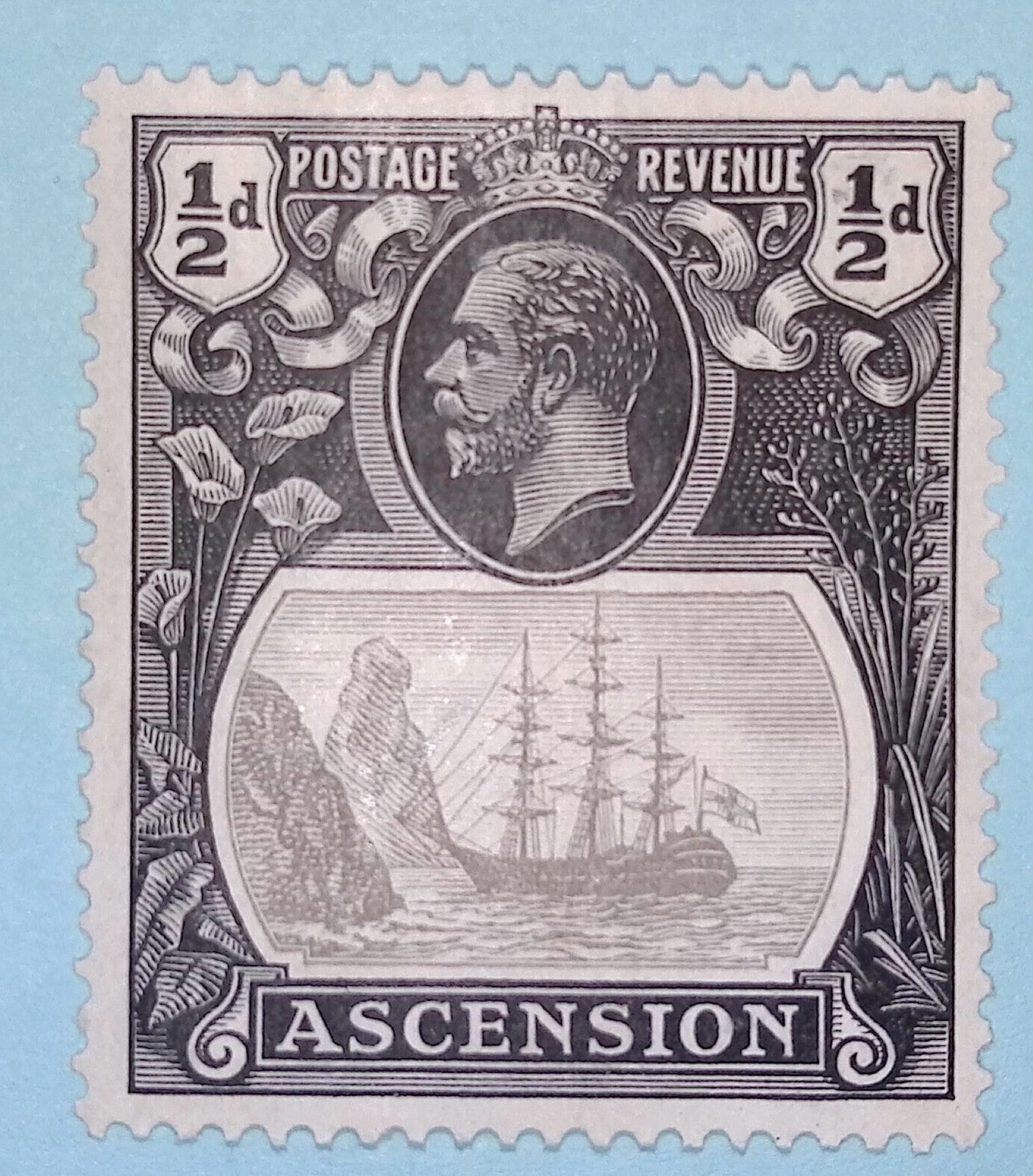 ASCENSION 10 MINT HINGED OG* NO FAULTS  EXTRA FINE! QHD