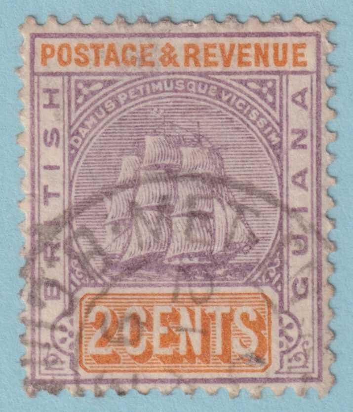 BRITISH GUIANA 132  USED - "METENMEERZORG" CANCEL - NO FAULTS VERY FINE! - ZPG