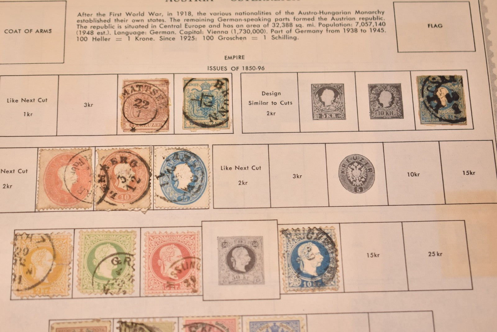 AUSTRIA - STRONG MINT AND USED COLLECTION ON ALBUM PAGES - BIN GAB