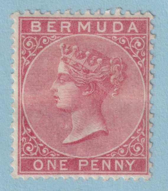 BERMUDA 19a DULL ROSE  MINT HINGED OG * NO FAULTS VERY FINE! - ZZD