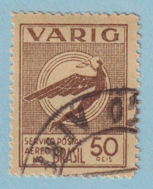 BRAZIL 3CL13 REGISTRATION STAMP  MINT HINGED OG * NO FAULTS EXTRA FINE! - AJV