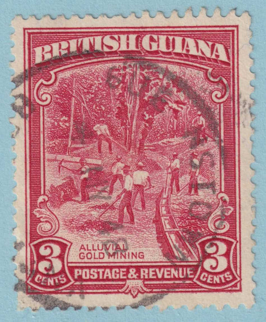 BRITISH GUIANA 212  USED - "QUEENSTOWN" CANCEL - NO FAULTS VERY FINE! - VLC