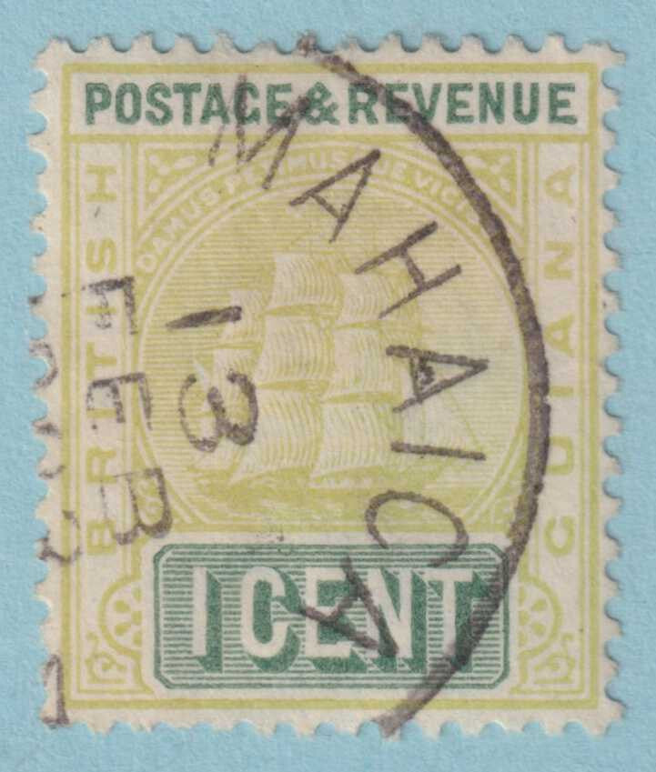 BRITISH GUIANA 131  USED - "MAHAICA" CANCEL - NO FAULTS VERY FINE! - PUY