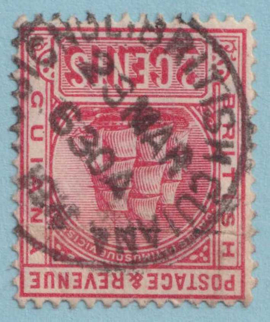 BRITISH GUIANA 172b  USED - "ROSIGNOL" CANCEL - NO FAULTS VERY FINE! - LRI