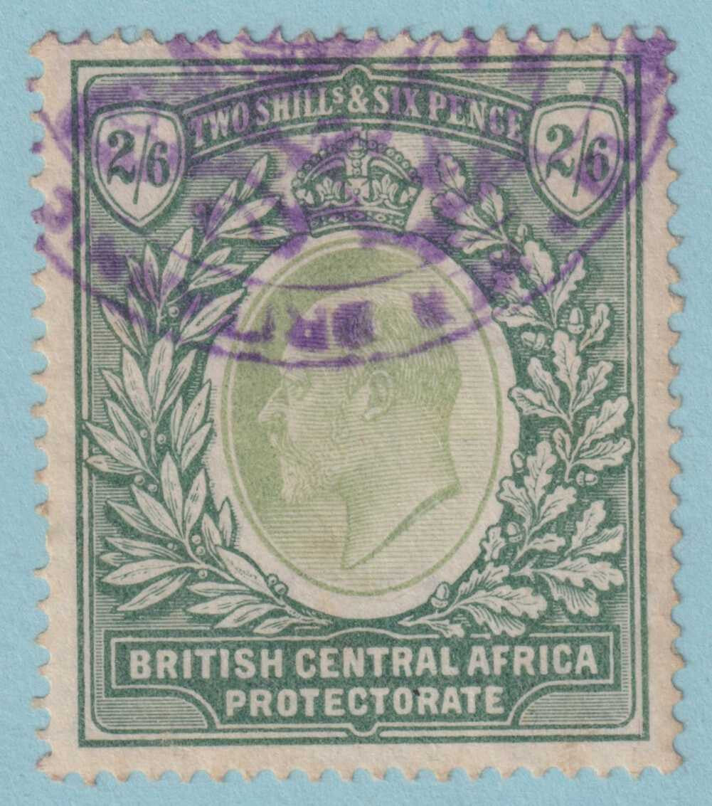 BRITISH CENTRAL AFRICA 65  USED - NO FAULTS VERY FINE! - NXJ