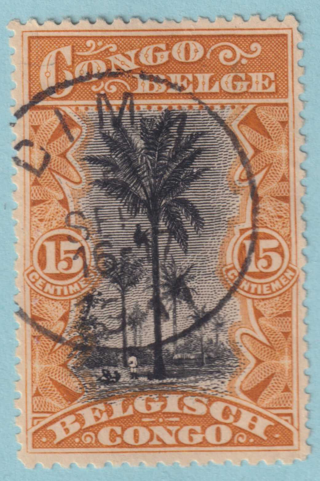 BELGIAN CONGO 47  USED - DIMA CANCEL - NO FAULTS VERY FINE! - FXF