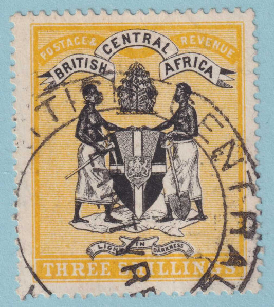 BRITISH CENTRAL AFRICA 27  USED - NO FAULTS VERY FINE! - ZST