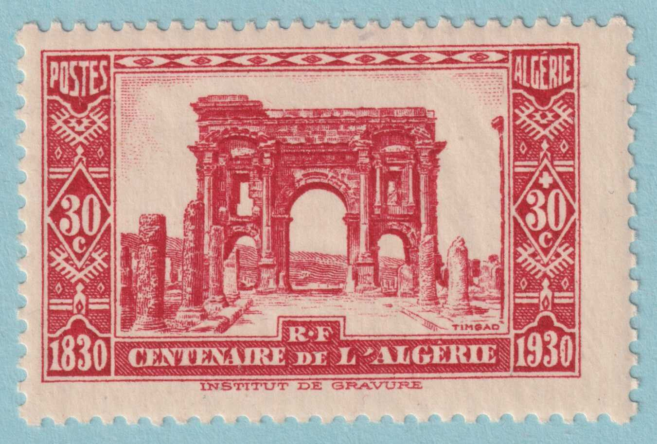 ALGERIA B18 SEMI-POSTAL  MINT HINGED OG * NO FAULTS VERY FINE! - PJQ