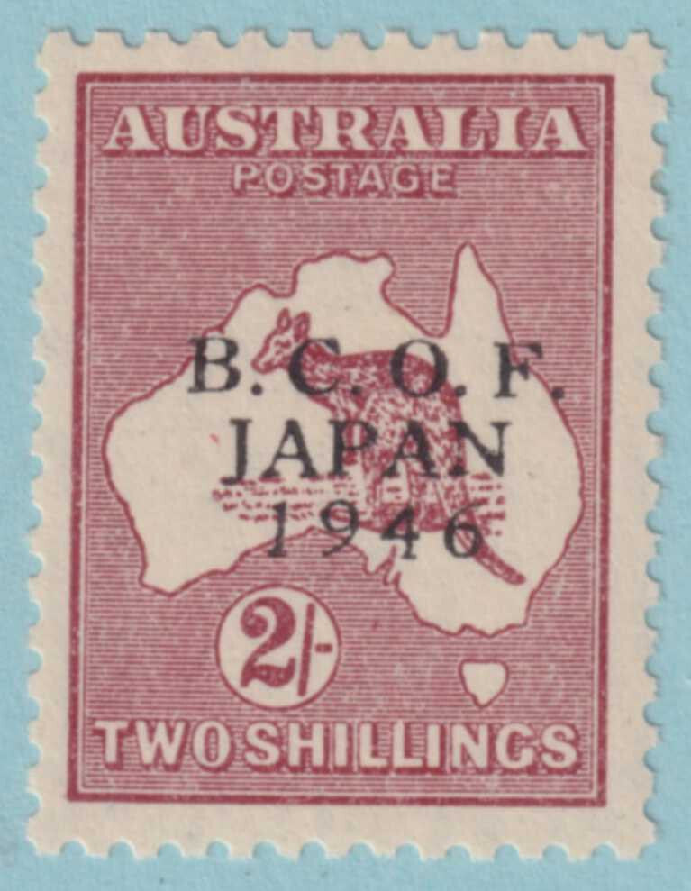 AUSTRALIA M6 MILITARY STAMP  MINT LIGHTLY HINGED OG * NO FAULTS VERY FINE! - PIJ