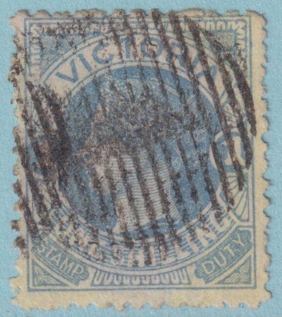 AUSTRALIA VICTORIA 153 USED NO FAULTS MELBOURNE TYPE 7 CANCEL FREEMAN SCARCE QDW