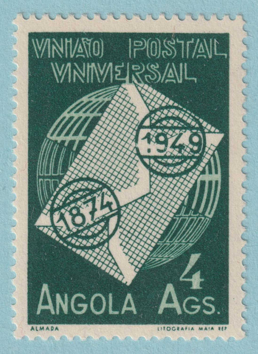 ANGOLA 327  MINT NEVER HINGED OG ** NO FAULTS VERY FINE! - JKK