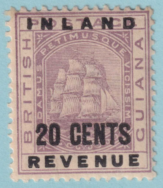 BRITISH GUIANA 121  MINT HINGED OG * NO FAULTS VERY FINE! - KAR