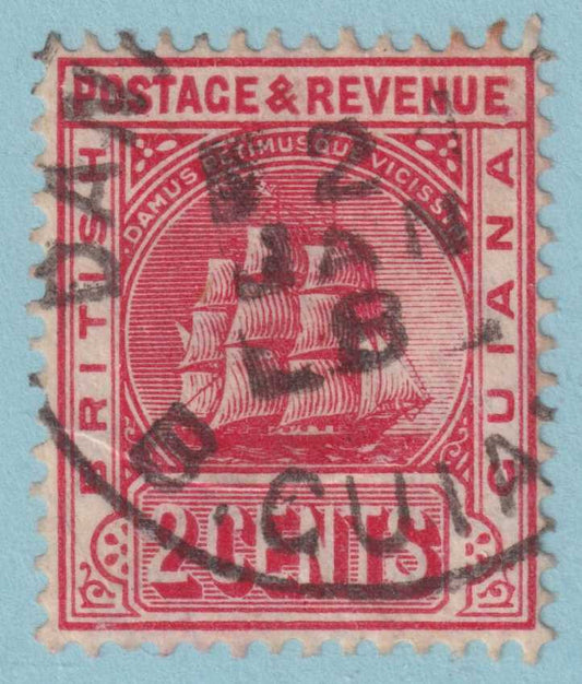 BRITISH GUIANA 172  USED - "DANIELSTOWN" CANCEL - NO FAULTS VERY FINE! - PUO
