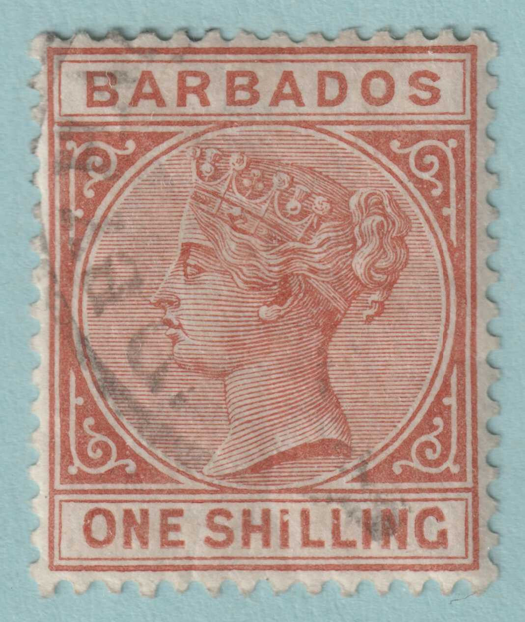 BARBADOS 67  USED - NO FAULTS VERY FINE! - TMO