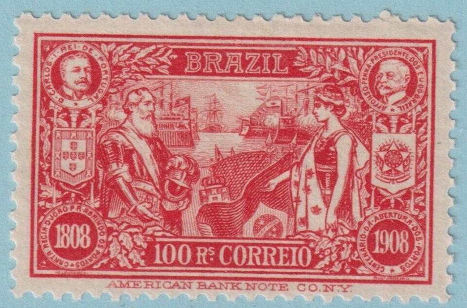BRAZIL 190 MINT  HINGED OG* NO FAULTS VERY FINE! CGA