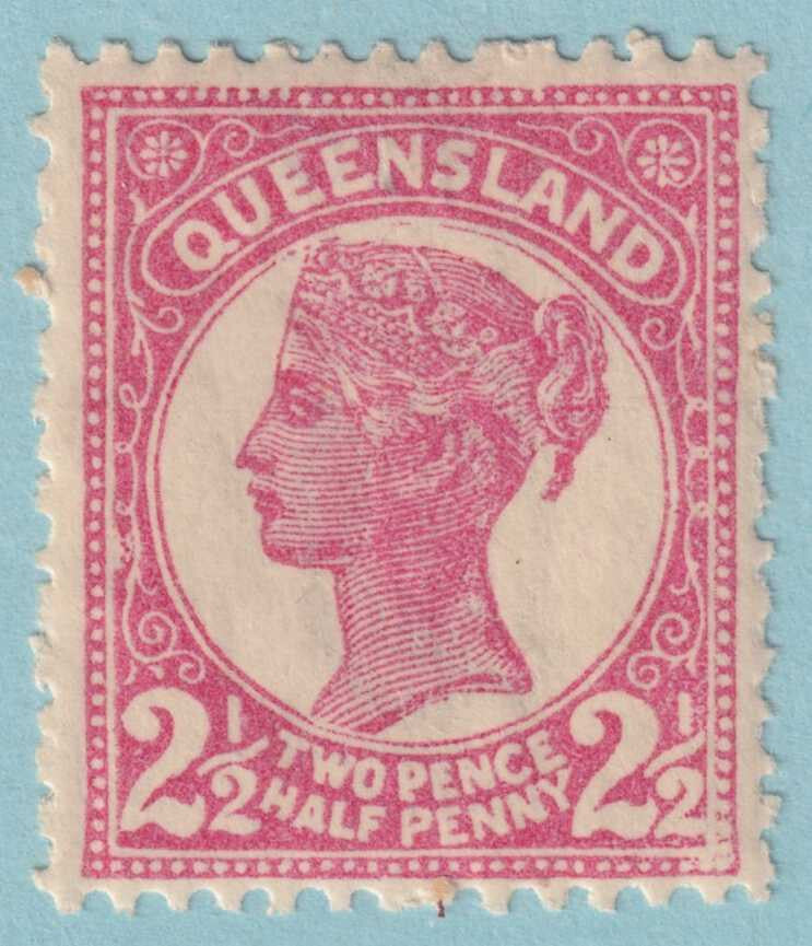 AUSTRALIAN STATES - QUEENSLAND 110  MINT HINGED OG * NO FAULTS VERY FINE! - SDQ