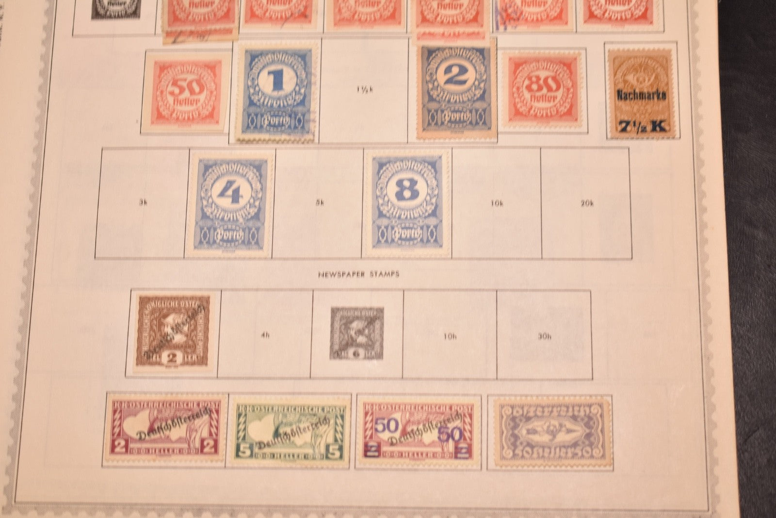 AUSTRIA - STRONG MINT AND USED COLLECTION ON ALBUM PAGES - BIN GAB