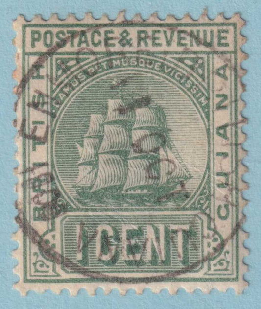 BRITISH GUIANA 160  USED - "ENMORE"  CANCEL - NO FAULTS VERY FINE! - VJI