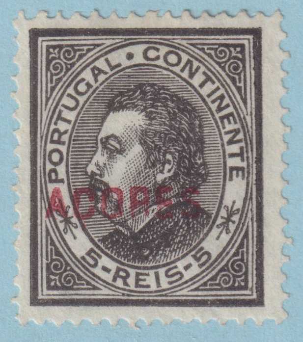 AZORES 40  NO GUM AS ISSUED - NO FAULTS VERY FINE! - HPI