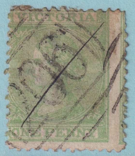 AUSTRALIA VICTORIA SERPENTINE CREEK 206 CANCEL POSTMARK  (S) BY FREEMAN! UCL