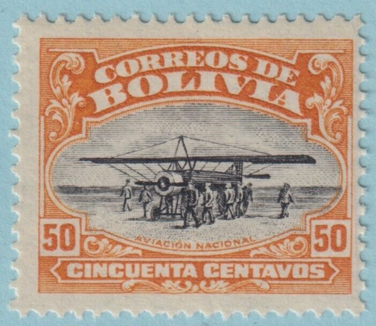 BOLIVIA C4  MINT NEVER HINGED OG** NO FAULTS VERY FINE! LBY