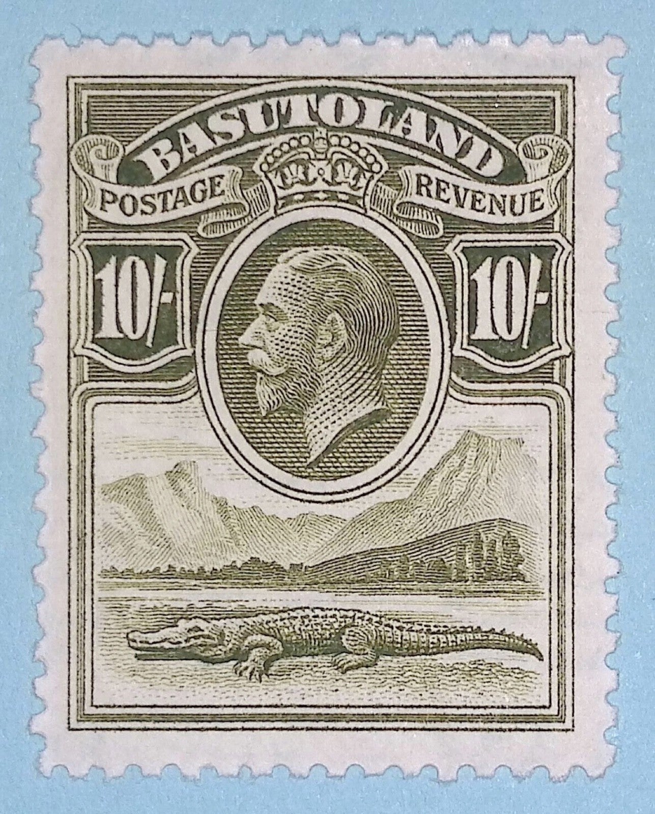 BASUTOLAND 10 MINT NEVER HINGED OG**  NO FAULTS EXTRA FINE! GEORGE V 1933! QDD