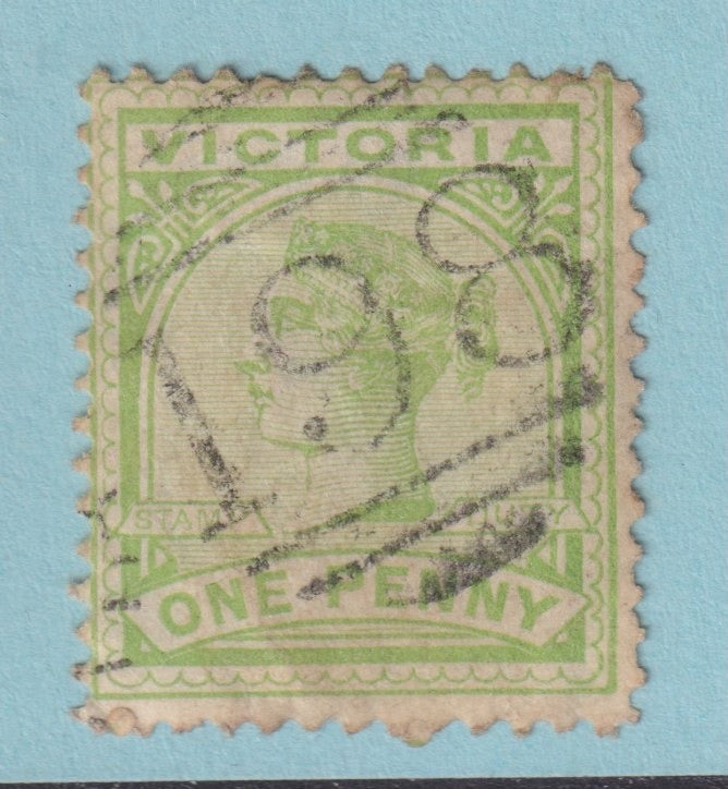AUSTRALIA VICTORIA MERINO 198 CANCEL POSTMARK RATED (S) BY FREEMAN! ZYZ