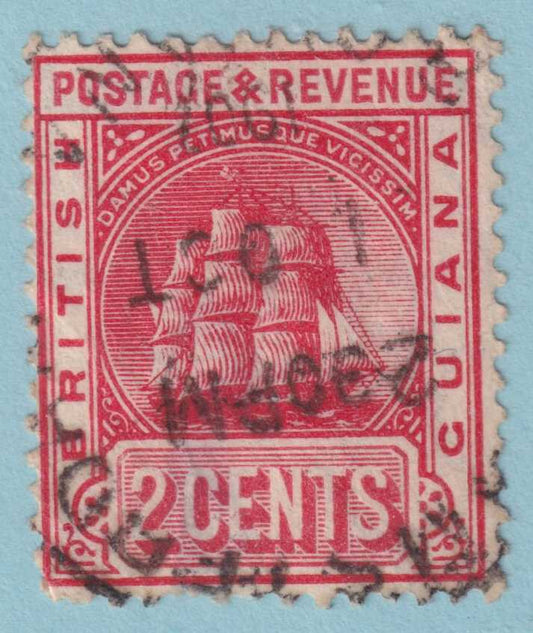 BRITISH GUIANA 172  USED - "NEW AMSTERDAM" CANCEL - NO FAULTS VERY FINE! - BDI