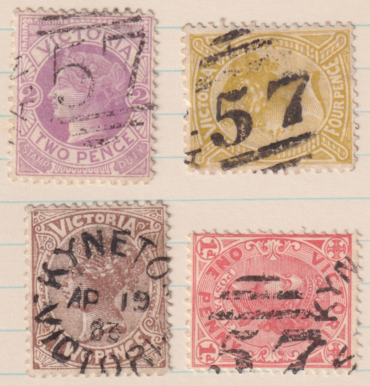 AUSTRALIA VICTORIA KYNETON  GROUP SON CANCEL! M031