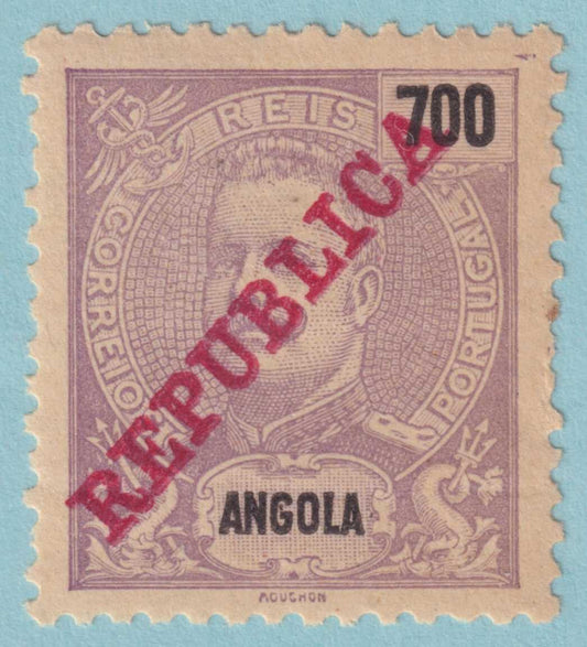 ANGOLA 102  MINT HINGED OG * NO FAULTS VERY FINE! - MEY